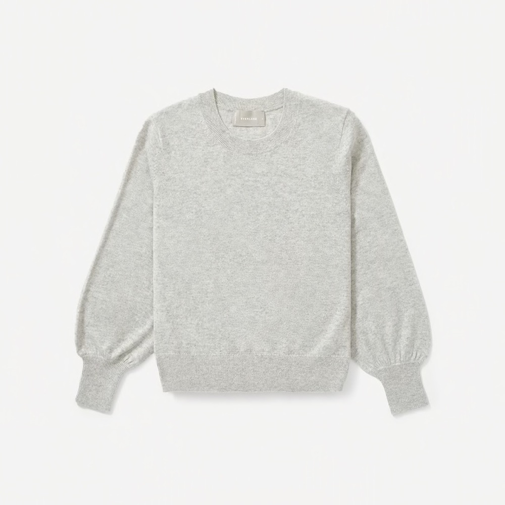 Everlane Cashmere Lantern Sweater